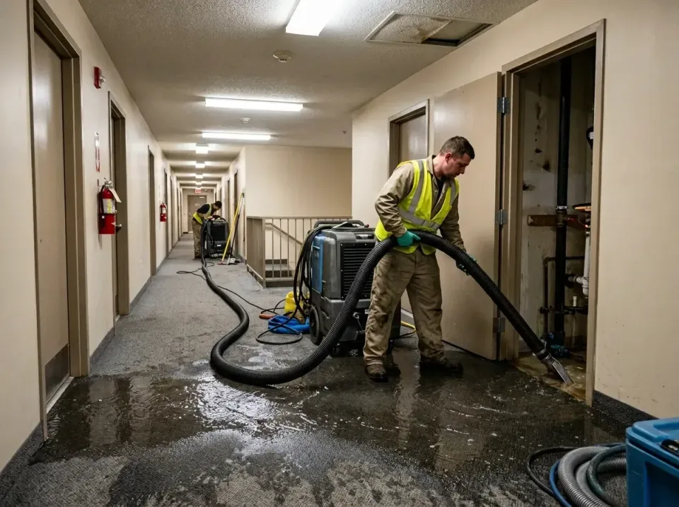multi-unit-apartment-hallway-f-005 — frequently asked questions, Emergency Burst Pipe Water Extraction & Removal in Pitman,…